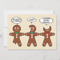 Funny Gingerbread Everything is Fine Spanish