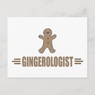 Funny Gingerbread House Postcard