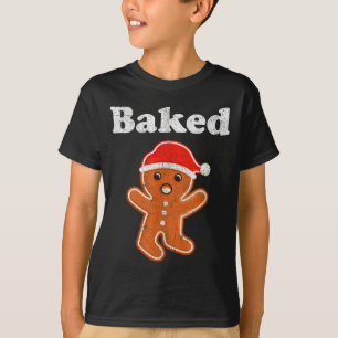 Funny Gingerbread Man Baked Cookie Baking Adult Ch T-Shirt