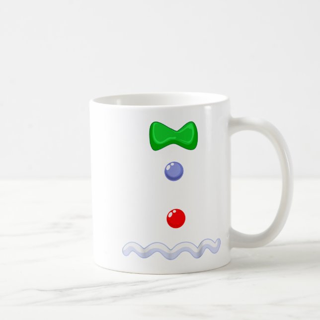 Funny Gingerbread Man Christmas Costume  Coffee Mug (Right)