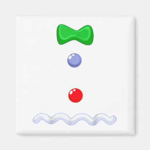 Funny Gingerbread Man Christmas Costume Magnet