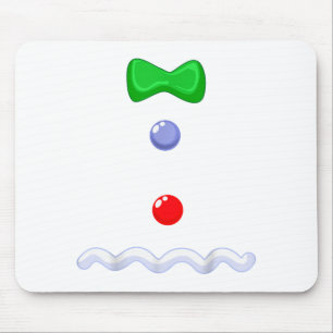 Funny Gingerbread Man Christmas Costume Mouse Mat