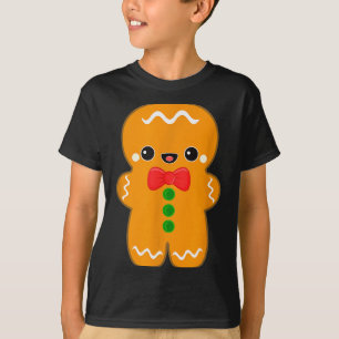 Funny Gingerbread Man Christmas Men Women Adult Yo T-Shirt