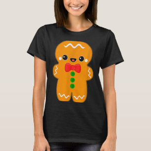 Funny Gingerbread Man Christmas Men Women Adult Yo T-Shirt