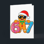 Funny Gingerbread Six Seven 67 Ice Cream Drip Chri Card<br><div class="desc">Funny Gingerbread Six Seven 67 Ice Cream Drip Christmas Boys</div>