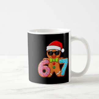 Funny Gingerbread Six Seven 67 Ice Cream Drip Chri Coffee Mug