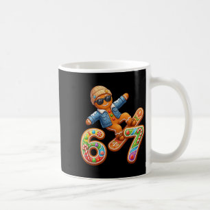 Funny Gingerbread Six Seven 67 Ice Cream Drip Chri Coffee Mug