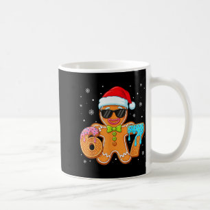 Funny Gingerbread Six Seven 67 Ice Cream Drip Chri Coffee Mug