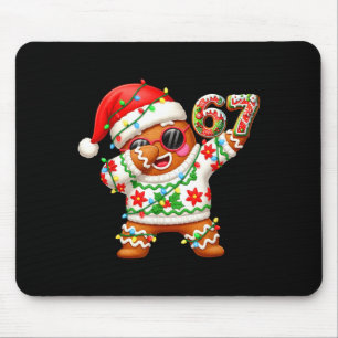 Funny Gingerbread Six Seven 67 Ice Cream Drip Chri Mouse Mat