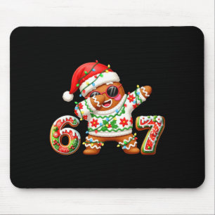 Funny Gingerbread Six Seven 67 Ice Cream Drip Chri Mouse Mat