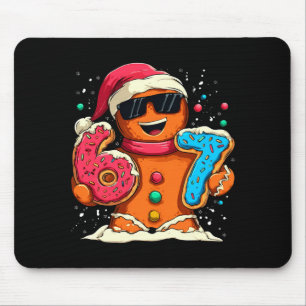 Funny Gingerbread Six Seven 67 Ice Cream Drip Chri Mouse Mat
