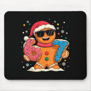 Funny Gingerbread Six Seven 67 Ice Cream Drip Chri Mouse Mat