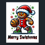 Funny Gingerbread Sketll Christmas Men Boys Kids  Poster<br><div class="desc">Funny Gingerbread Sketll Christmas Men Boys Kids</div>