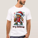 Funny Gingerbread Sketll Christmas Men Boys Kids  T-Shirt<br><div class="desc">Funny Gingerbread Sketll Christmas Men Boys Kids</div>