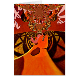 Funny Giraffe: A Kaleidoscopic African Charm