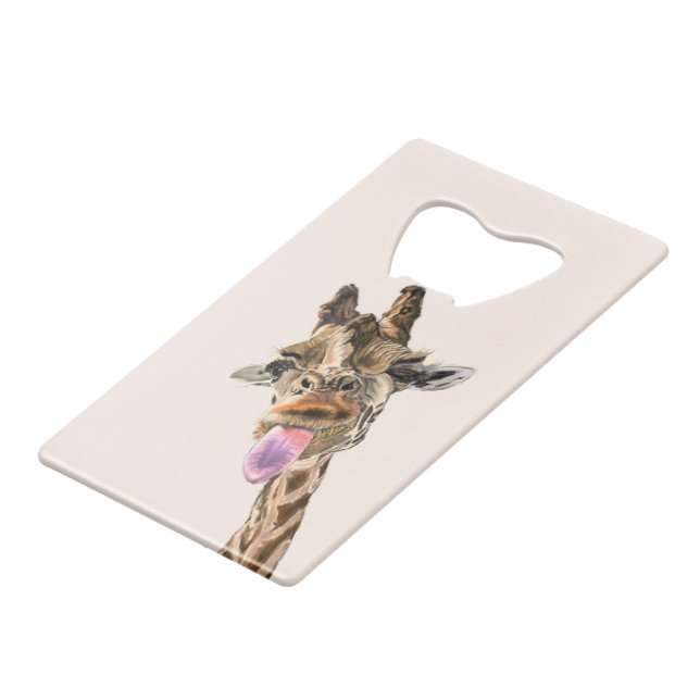 Funny Giraffe Bottle Opener (Back Angled)