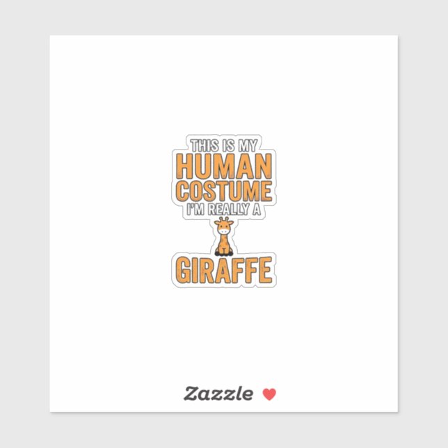 Funny Giraffe Costume Vector Shirt Design_1 (Sheet)
