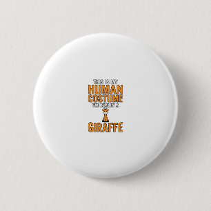 Funny Giraffe Costume Vector Shirt Design_1 6 Cm Round Badge