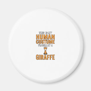 Funny Giraffe Costume Vector Shirt Design_1 Magnet