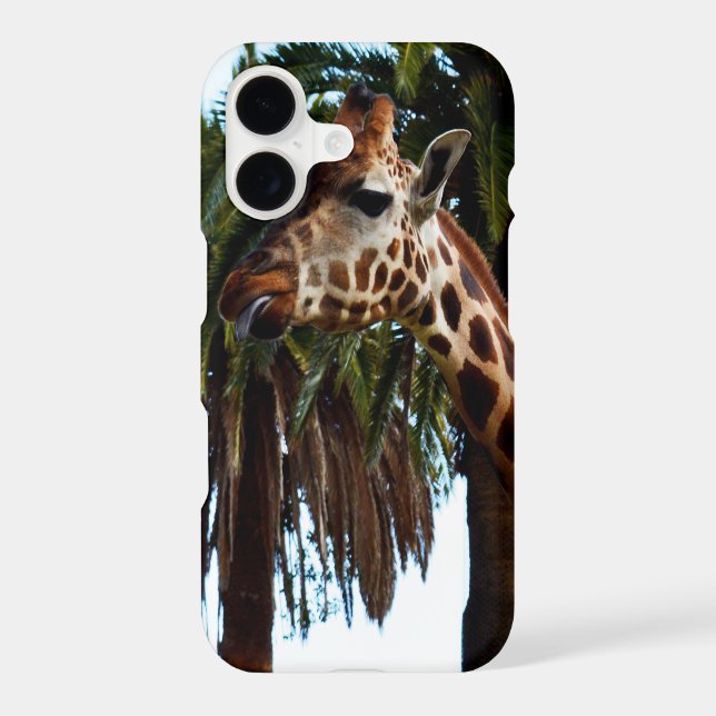 Funny Giraffe Giving A Raspberry, (Back)