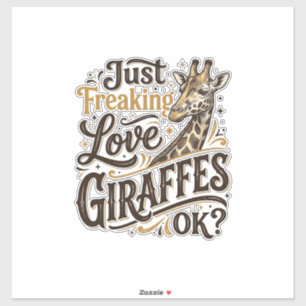 Funny Giraffe Lover Vintage Typography Shirt Desig