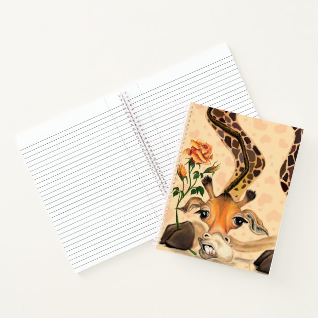 Funny Giraffe Notebook (Inside)