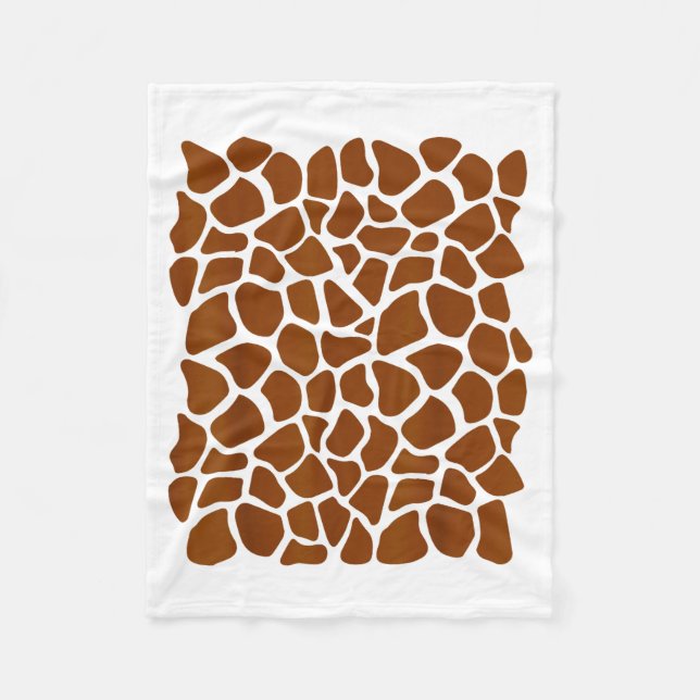 Funny Giraffe Pattern Lazy Halloween Costume  Fleece Blanket (Front)