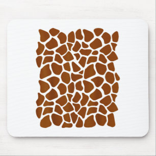 Funny Giraffe Pattern Lazy Halloween Costume Mouse Mat