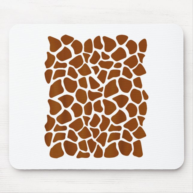 Funny Giraffe Pattern Lazy Halloween Costume  Mouse Mat (Front)