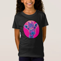 Funny Giraffe Sticking out his Tongue