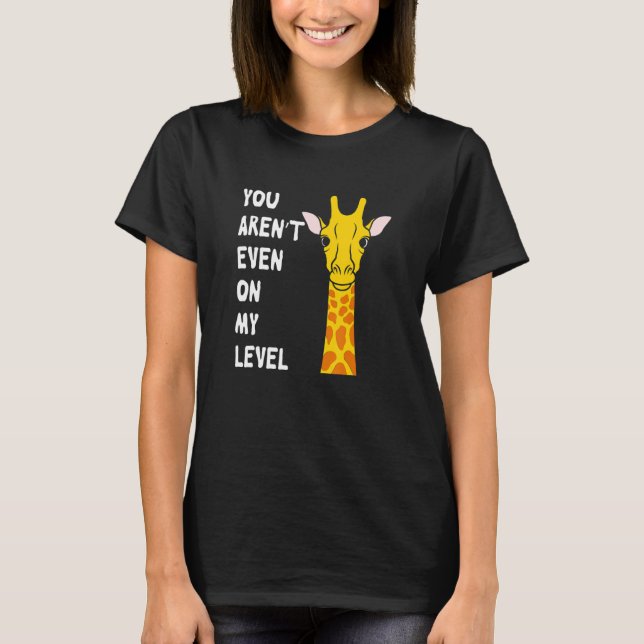Funny Giraffe T-Shirt (Front)