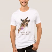 Funny Giraffe T-Shirt Custom Text