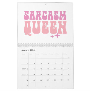 Funny Girl Pink Quotes  Calendar