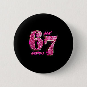Funny Girls Nk Coquette 67 Six Seven Meme Brainrot 6 Cm Round Badge