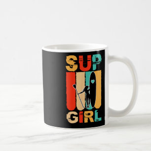 Funny Girls Sup Stand Up Paddling Surfer Surfing W Coffee Mug