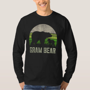 Funny Glam Bear  From Grandkids Cub Kids Grandma T-Shirt