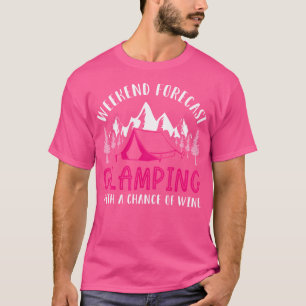 Funny Glamper Camping T-Shirt