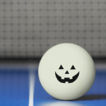 Funny glow In the dark Jack o lantern Halloween Ping Pong Ball<br><div class="desc">Funny glow In the dark Jack o lantern scary spooky funny Ping Pong Ball / party supplies. Great to play beer pong. Black jack o lantern face on glow in the dark green background. Available in many colours. Modern fun design. Check the rest of the collection for coordinating and matching...</div>