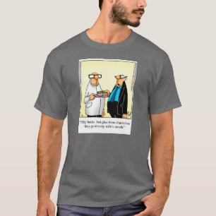 Funny "Glue Them Shut" Love & Marriage Humour Shir T-Shirt