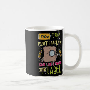 Funny Gluten Free Lifestyle Celiac Disease Coffee Mug