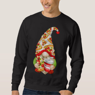 Funny Gnome Costume With Garden Gnome For Race Car Sweatshirt