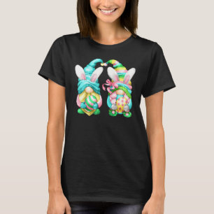 Funny Gnome Easter Spring Motif Cute Easter Egg H T-Shirt