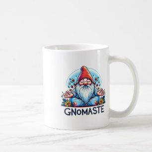 Funny Gnome Gnomaste Namaste Yoga Meditation  Coffee Mug