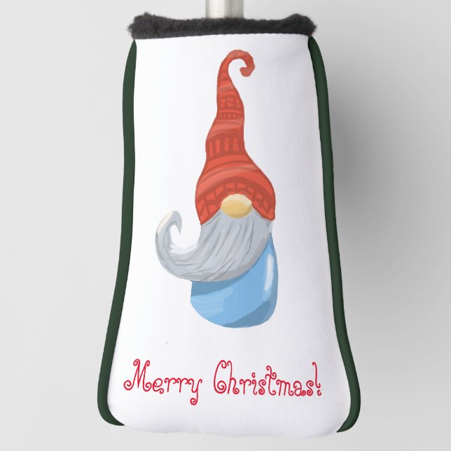 Funny gnome  golf head cover (Rotate 90)