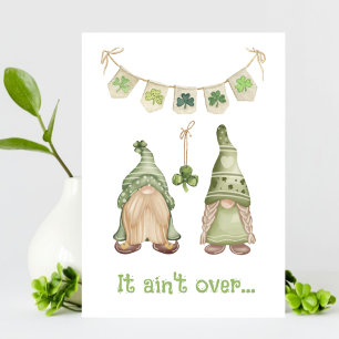 Funny Gnome Relationship St Patrick’s Day Card