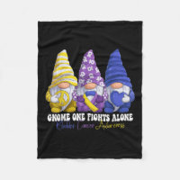 Funny Gnomies Bladder Cancer Awareness Month Purpl