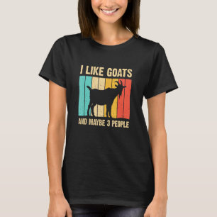 Funny Goat Art For Men Women Kids Farming Goat Lov T-Shirt