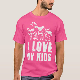 Funny Goat Art For Pygmy Goat Lover T-Shirt
