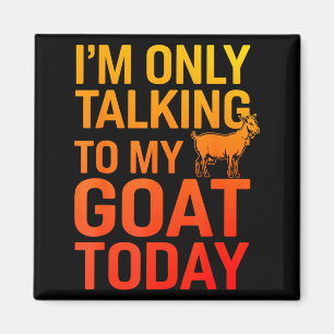 Funny Goat Design For Men Women Kids Boer Pygmy Go Magnet