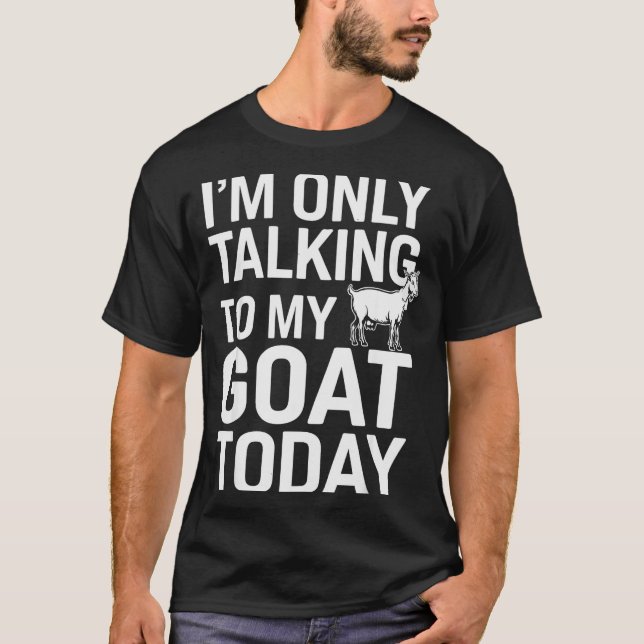Funny Goat Design For Men Women Kids Boer Pygmy Go T-Shirt (Front)